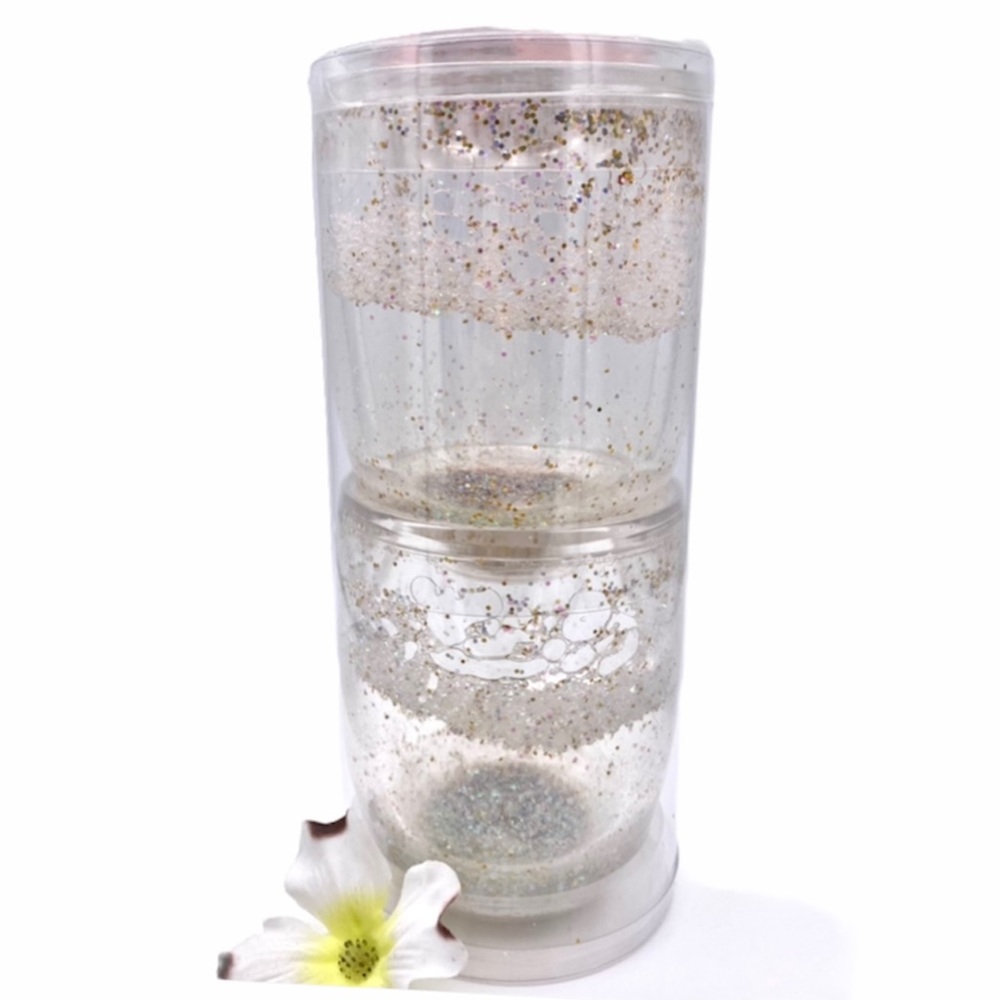TRADED -  NWT Ban.do Glitter Bomb Cocktail Tumblers, Set of 2 - Picture 6 of 8
